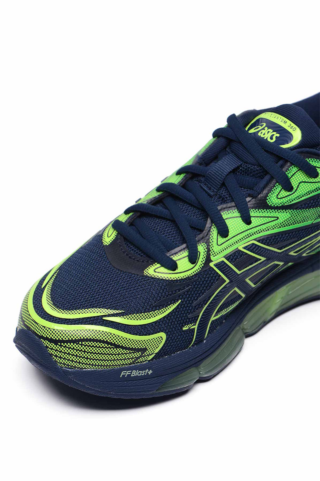 Tênis ASICS GEL-QUANTUM 360 VIII Night Sky/Illuminate Green - 3