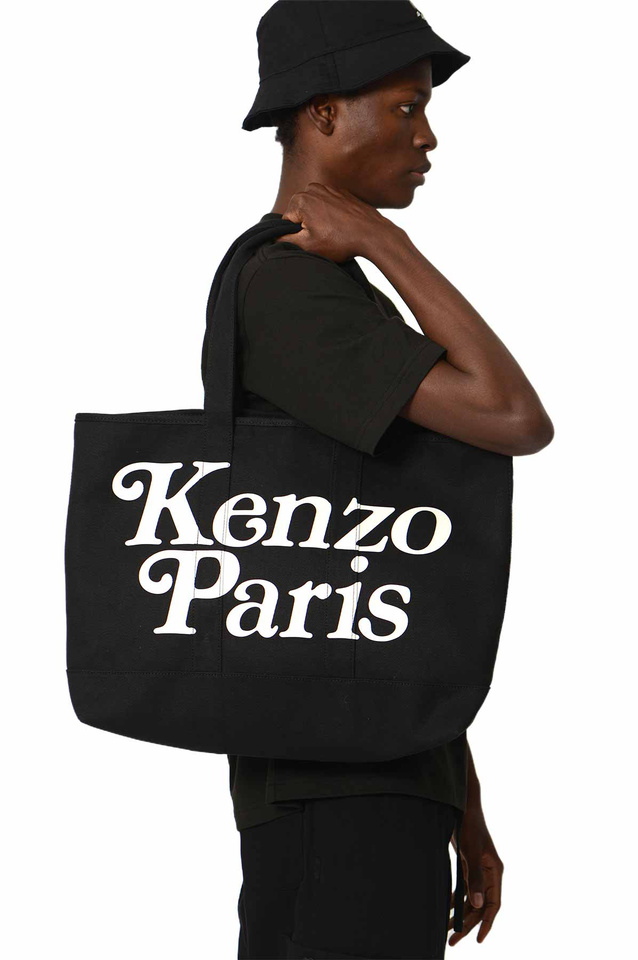 KENZO X VERDY Utility Large Shopper Bag Black - 2