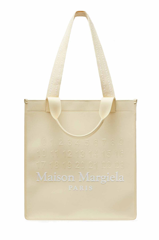 Maison Margiela cream Shopper bag - 1