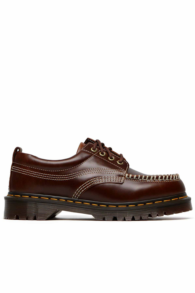 DR. MARTENS Lowell Leather Shoes Brown - 1