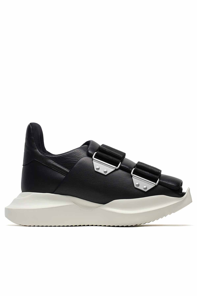 RICK OWENS Burrito Geth Sneakers Black/Milk - 1