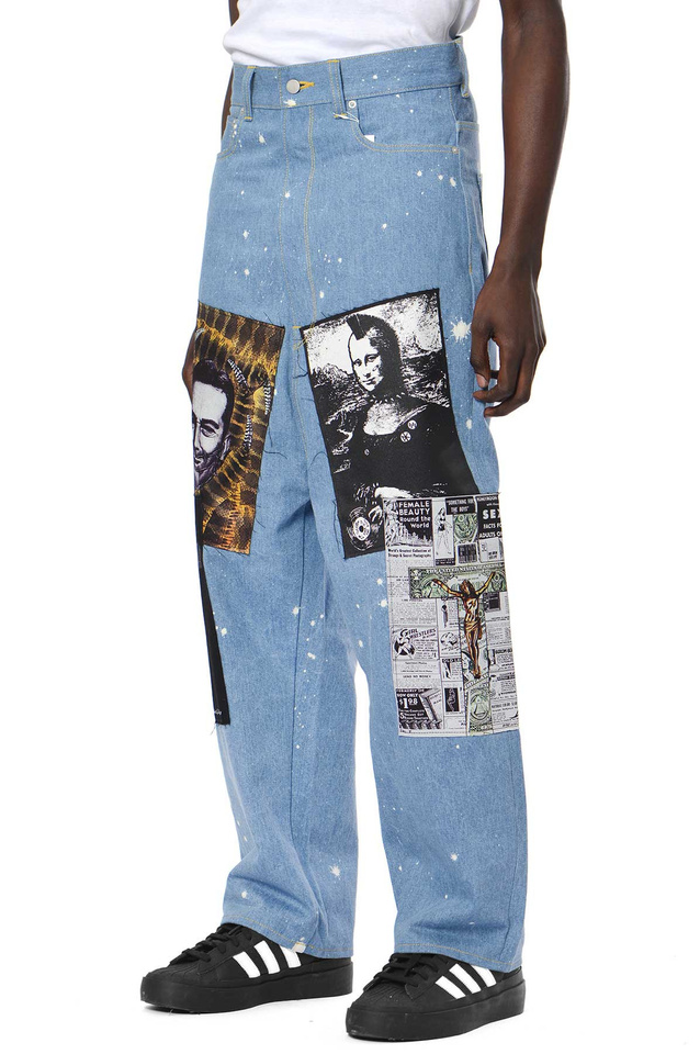 KIDILL X WINSTON SMITH Patch Jeans - 1