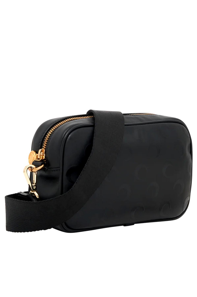 MARINE SERRE Moon Canvas Cam Bag Black - 2