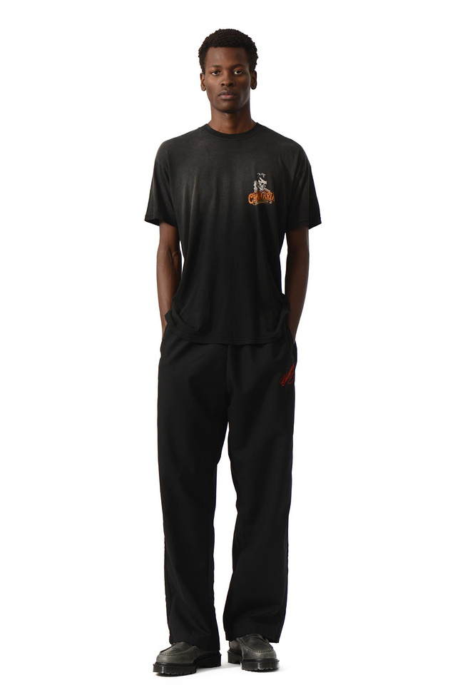 WILLY CHAVARRIA Chavarria Pomade Easy T-shirt Washed Black - 2