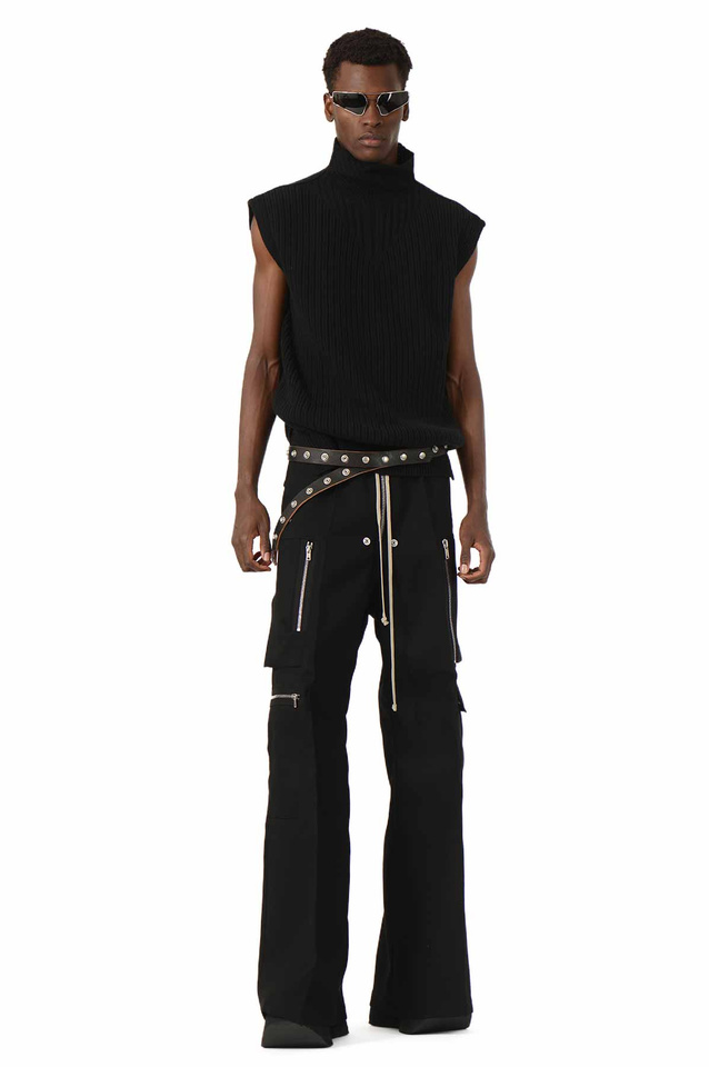 RICK OWENS Concordians Cargobelas Trousers Black - 2