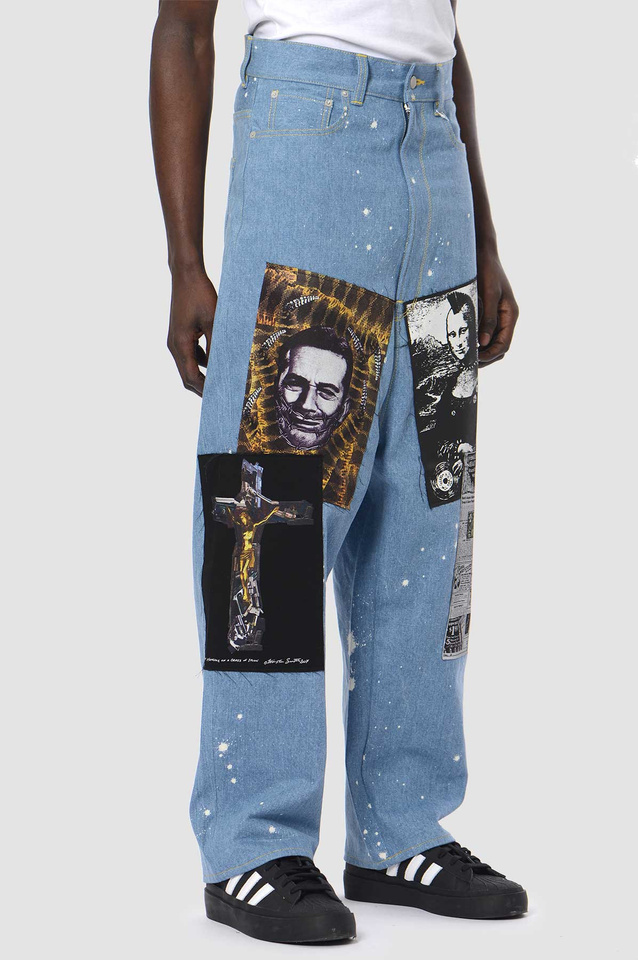 KIDILL X WINSTON SMITH Patch Jeans - 2