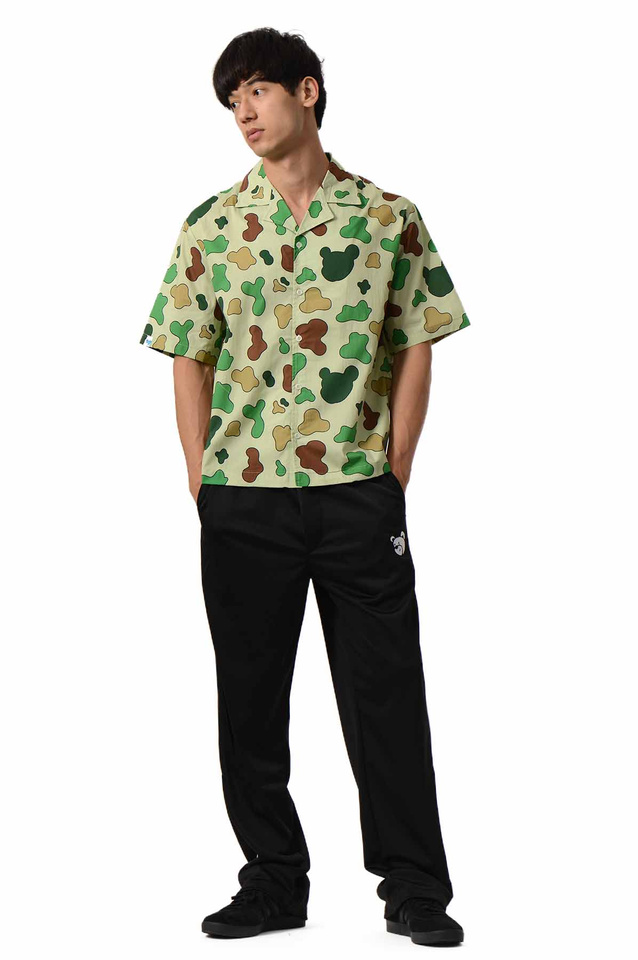 INBETWEENERS Camisa Decomposed Camou Verde - 2