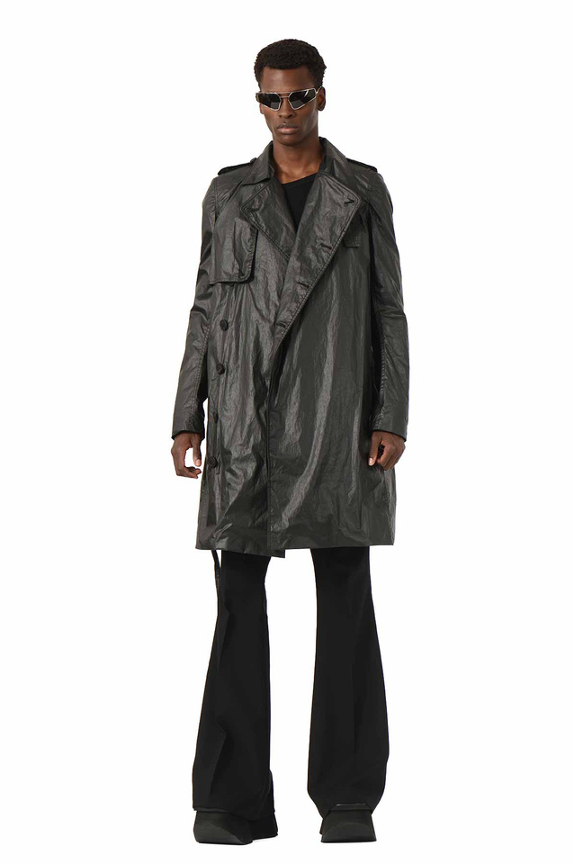 RICK OWENS Concordians Mastotrench Trench Coat - 2