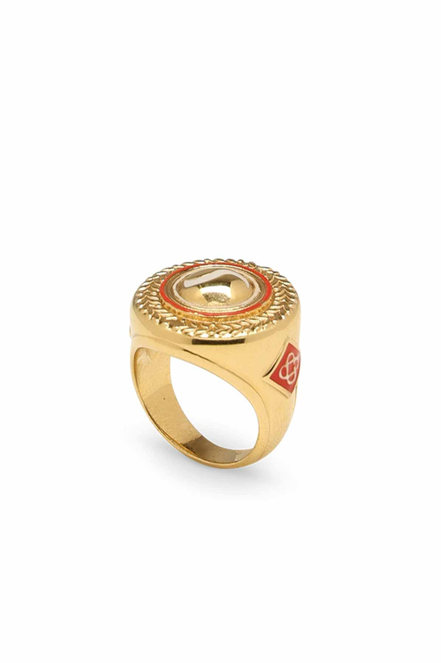 CASABLANCA Sports Medallion Ring - 2