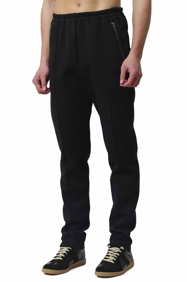 MAISON MARGIELA Skater Pleated Trousers Black - 1