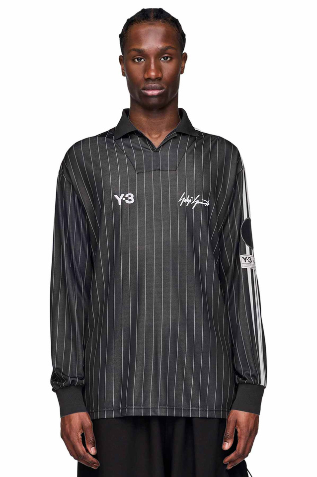Y-3 Zinedine Zidane Football Long Sleeve Jersey T-shirt  - 2