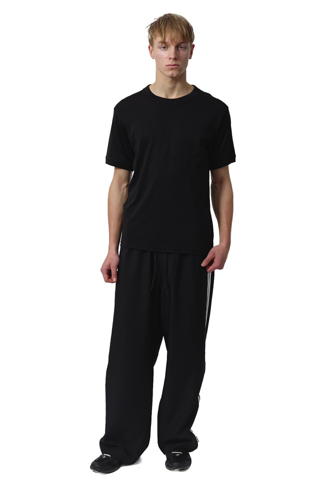 Y-3 Short-Sleeved Fitted T-shirt Black - 2