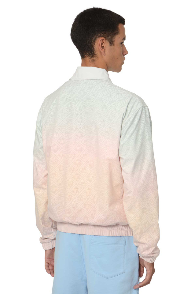 CASABLANCA Gradient Laser Detail Track Jacket - 3