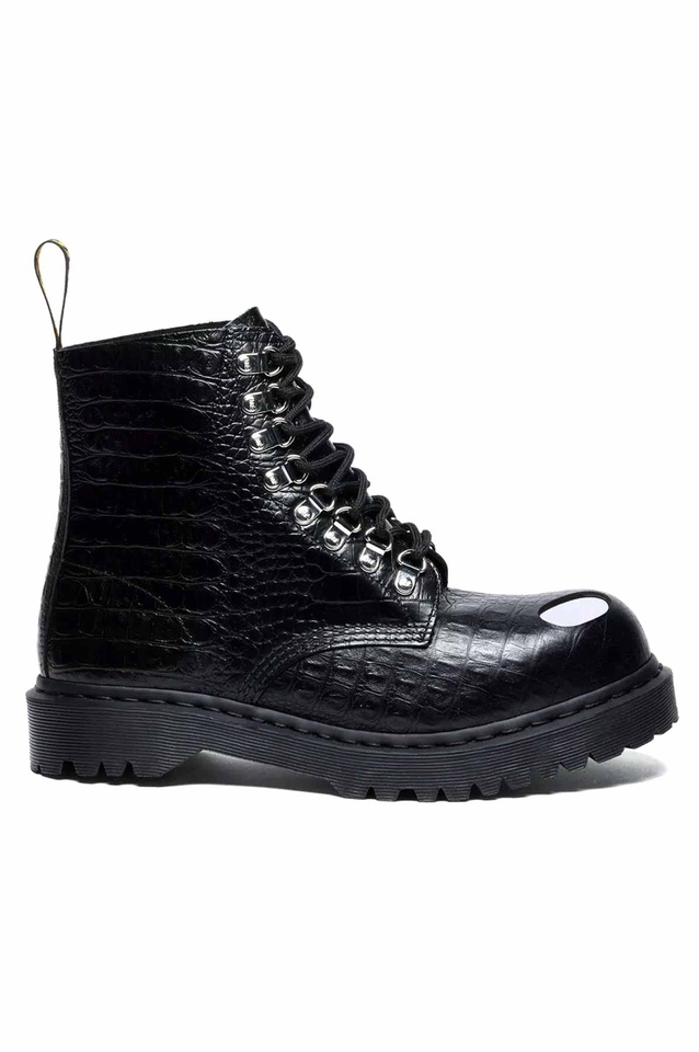 DR. MARTENS 1460 Pascal Steel Toe Boot Black - 1