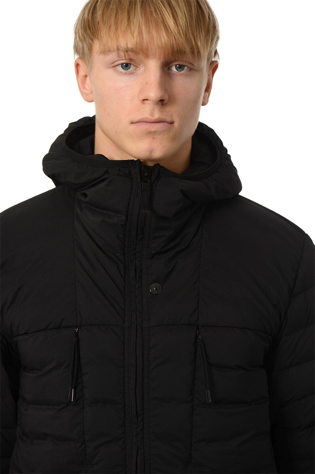 STONE ISLAND 4100020 SEAMLESS TUNNEL Jacket Black - 4