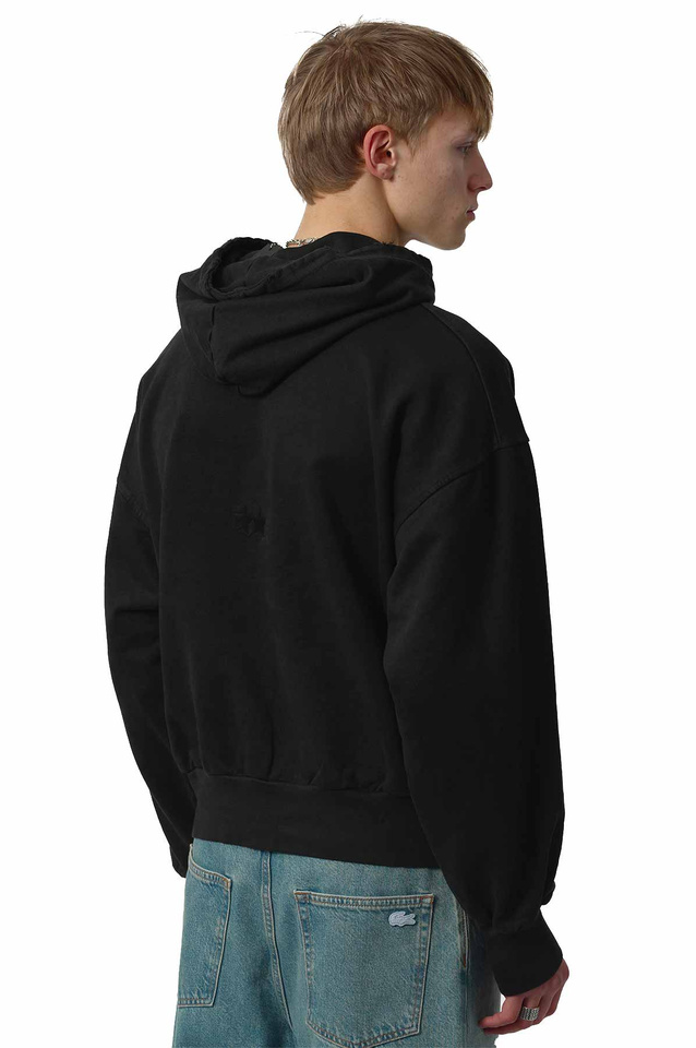 TWOJEYS Stone Washed Black Icon Hoodie - 3