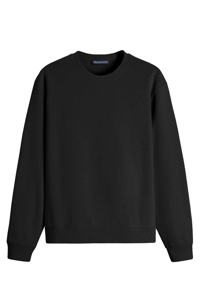 WRONG WEATHER Coleção cápsula Boavista Sweatshirt Preto - 3