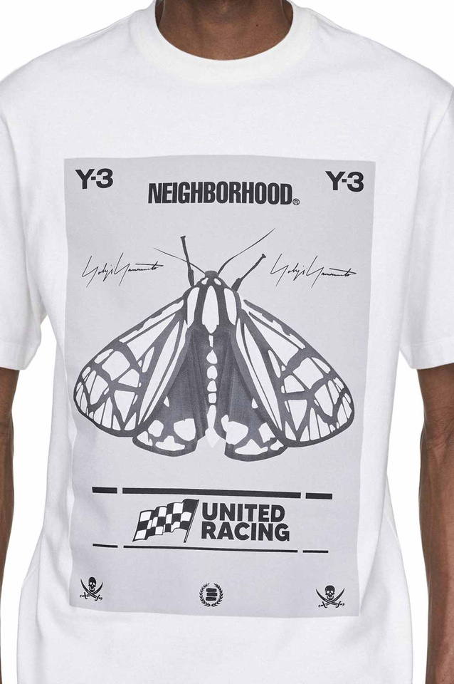 T-shirt gráfica Y-3-N Branco - 7