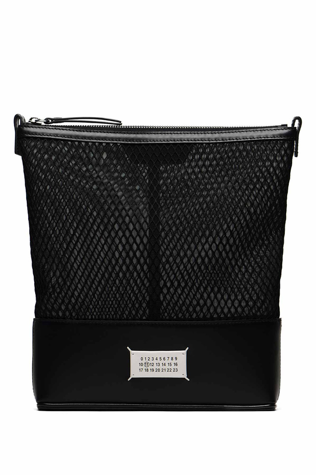 Maison Margiela black Bag with logo - 1