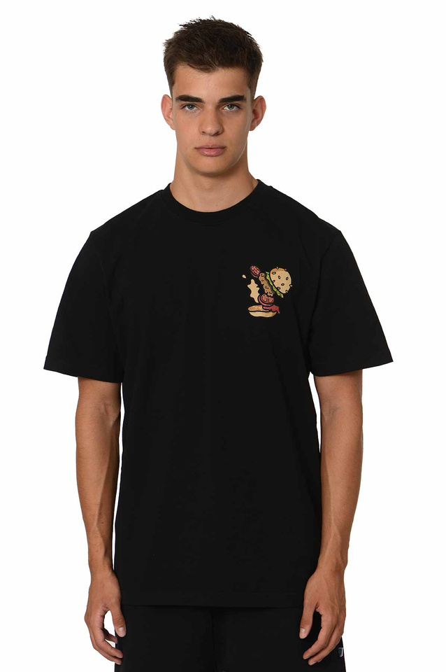 T-shirt INBETWEENERS Burger Verse Preto - 1