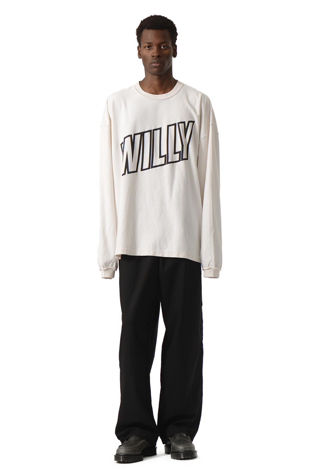 T-shirt WILLY CHAVARRIA Inside Out Buffalo Oversized LS Branco - 2