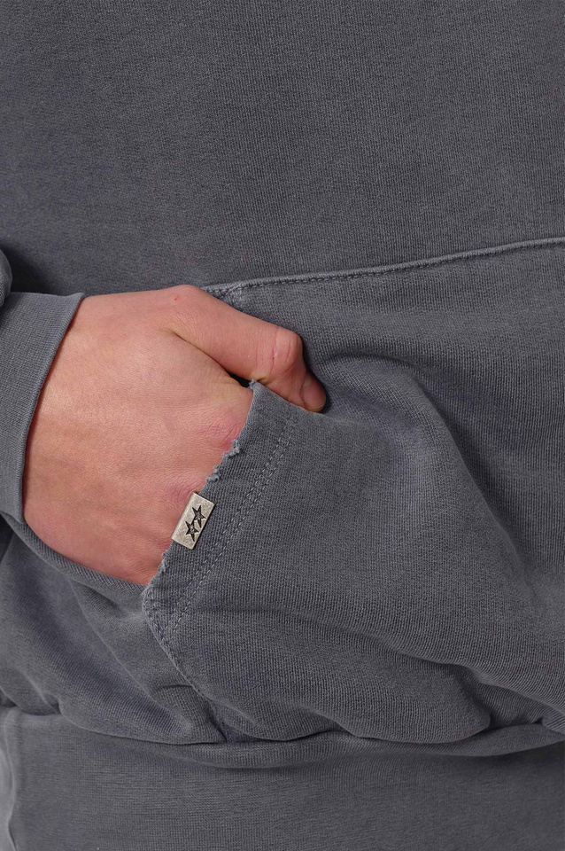 TWOJEYS Pigment Dyed Blue Icon Hoodie - 6