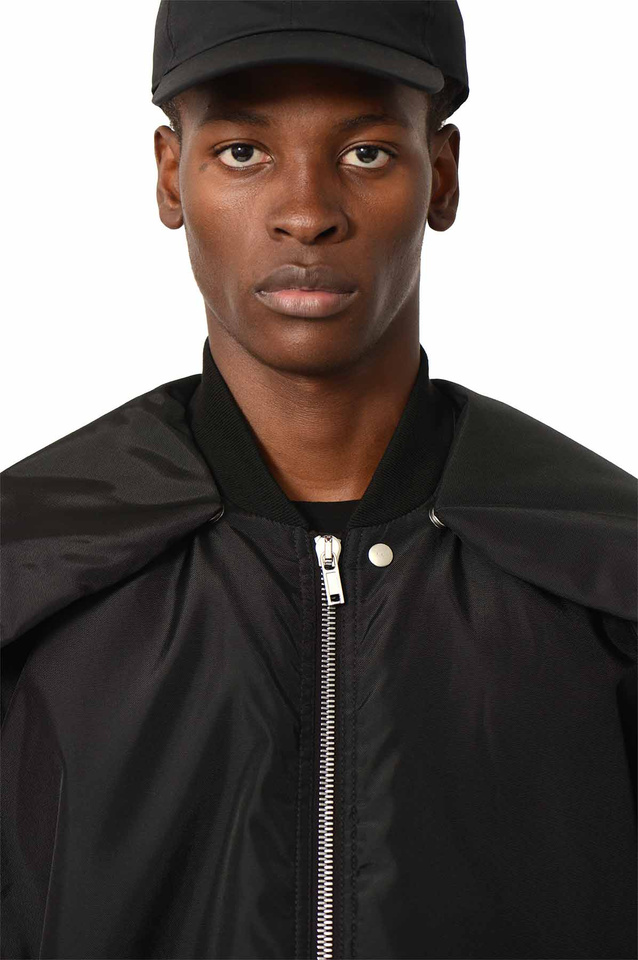 DRKSHDW Concordians Convertible Jumbo Peter Flight Jacket Black - 4