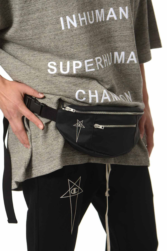CHAMPION X RICK OWENS Bumbag Light Nylon Black - 2