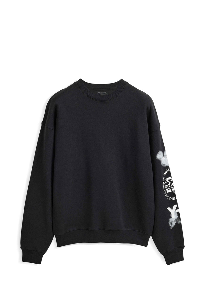 Camisola de malha gráfica Y-3 Preto - 1