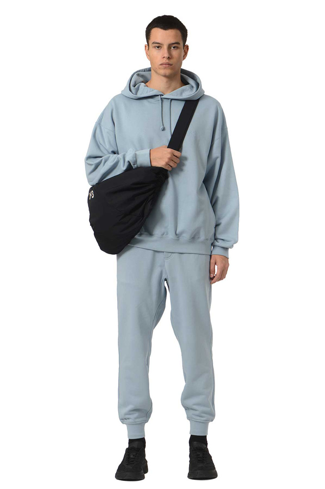 Y-3 Brushed Terry Cuffed Trousers Sky Blue  - 2