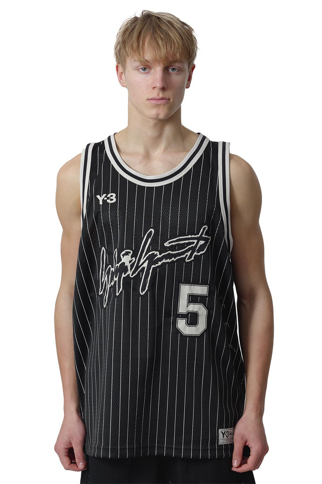 Y-3 Elite 5 Basketball Jersey Top Black - 1