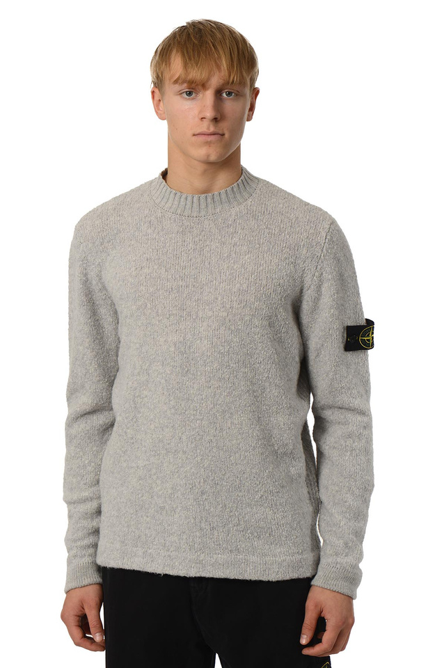 STONE ISLAND 5100056 Jumper Light Grey - 1