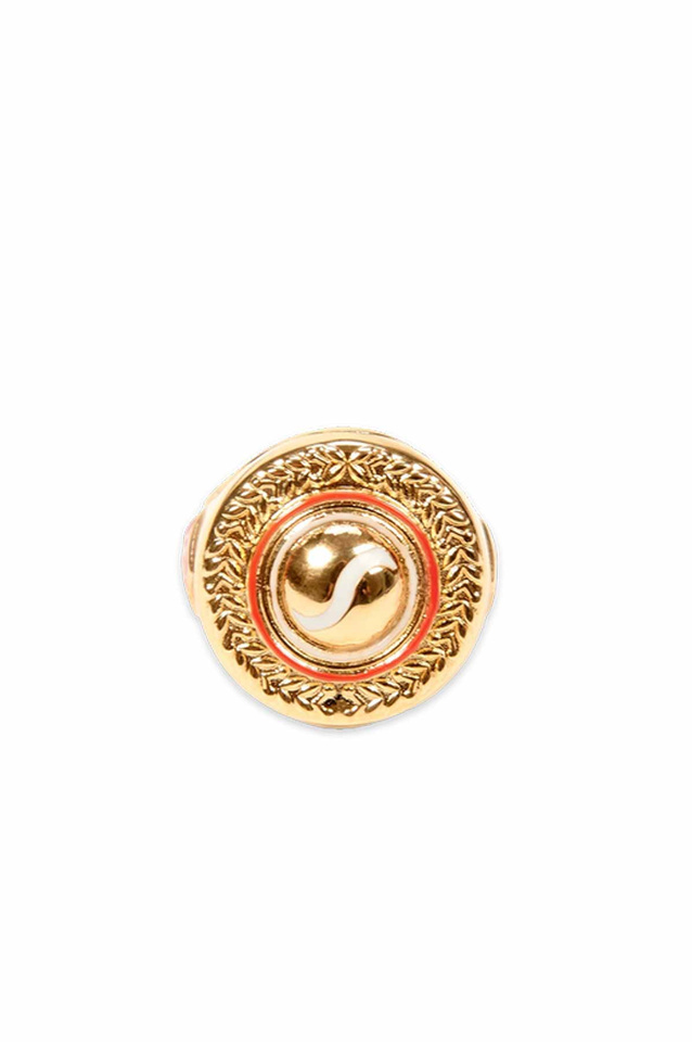 CASABLANCA Sports Medallion Ring - 1