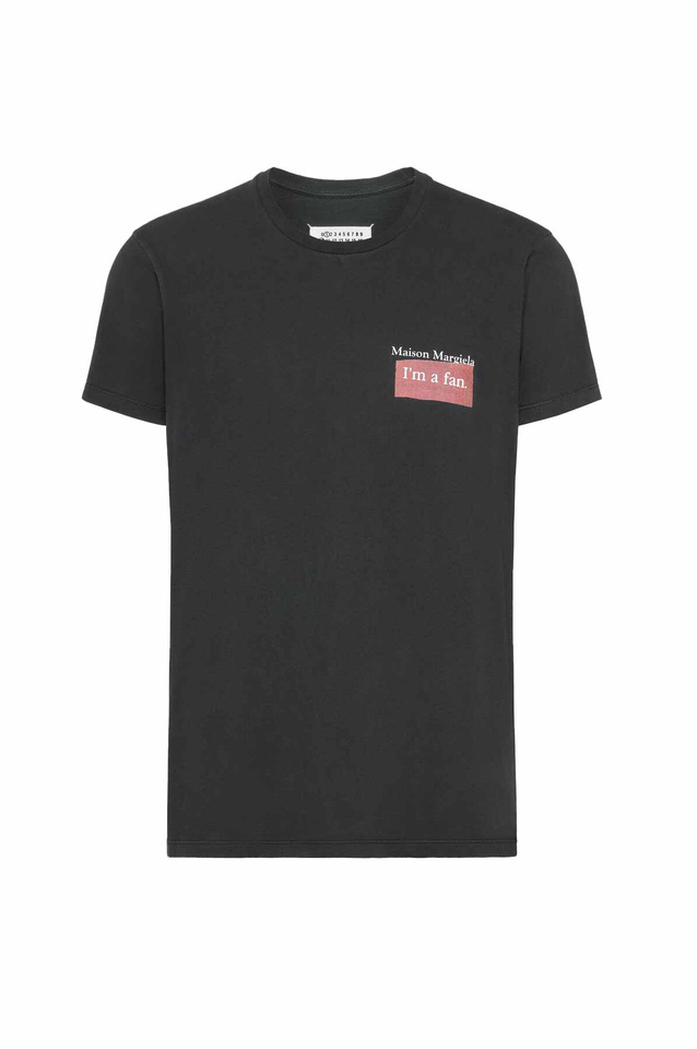 MAISON MARGIELA Logo Patch T-shirt Charcoal - 5