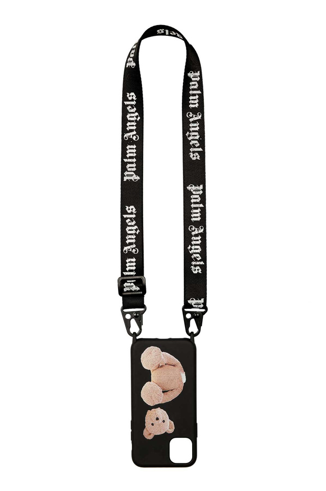 PALM ANGELS Teddy Bear IPhone 11 Pro Neck Case - 1