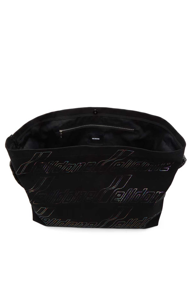 WE11DONE Saco a tiracolo com logótipo Maxi - 4