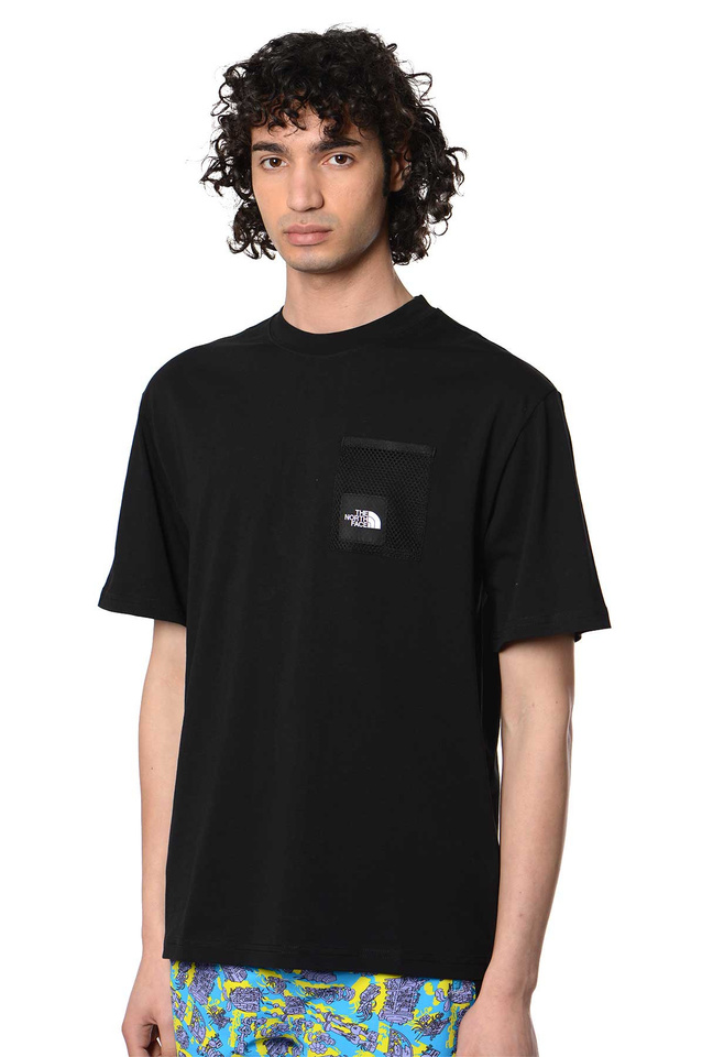 NORTH FACE Box Cut Black Tee - 1