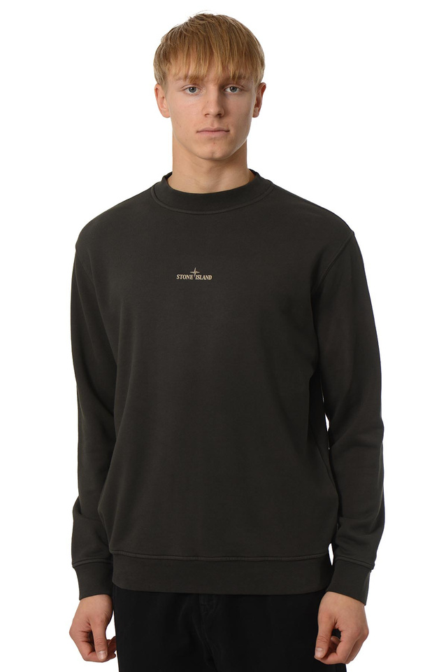 STONE ISLAND 6100018 ‘Industrial Four’ Sweatshirt Lead Grey - 3