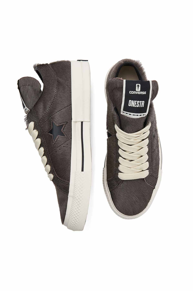 CONVERSE X DRKSHDW HO25 ONESTR Fur Sneakers Dust/Black - 3