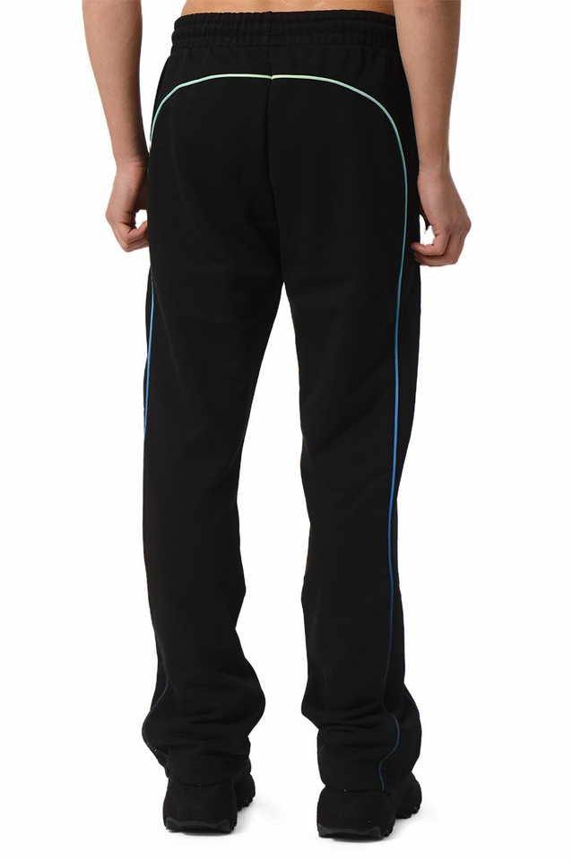 CASABLANCA Gradient Pipping Track Trousers Black  - 4