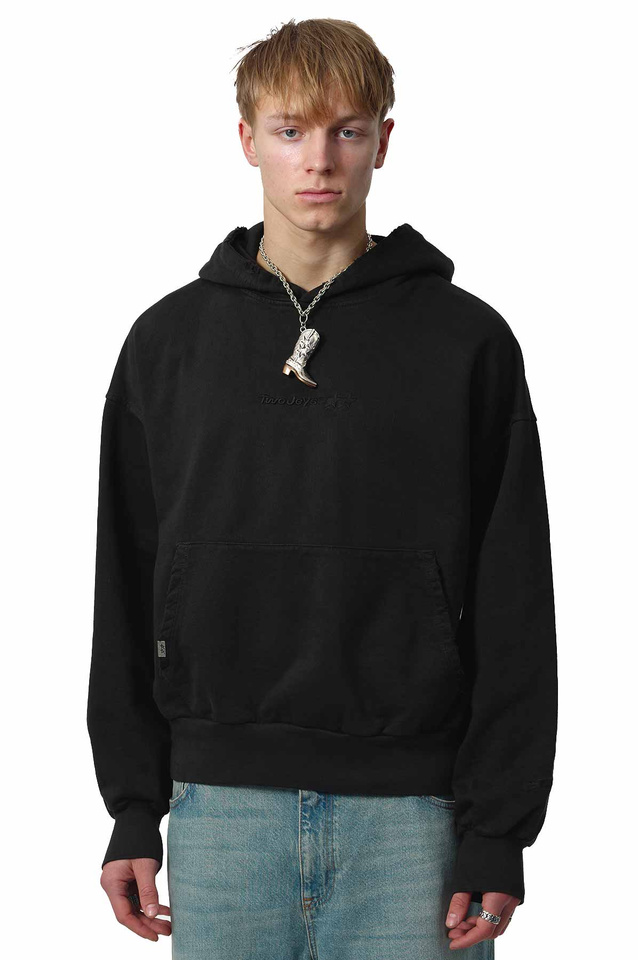 TWOJEYS Stone Washed Black Icon Hoodie - 1