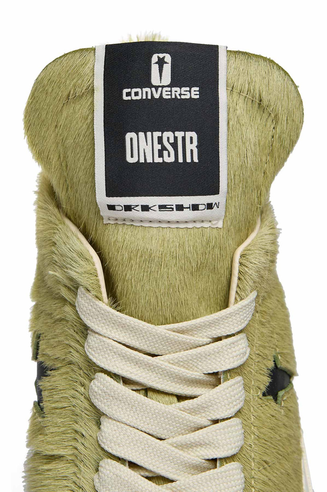 CONVERSE X DRKSHDW HO25 ONESTR Fur Sneakers Ácido/Preto - 5