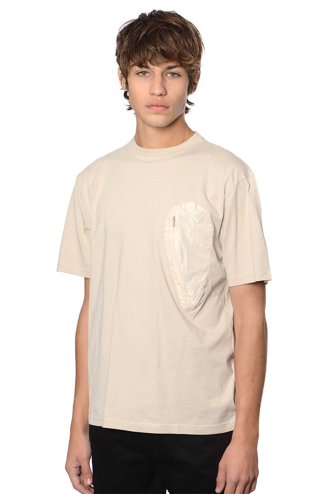 HELIOT EMIL Shaped Pocket Stone T-shirt - 1