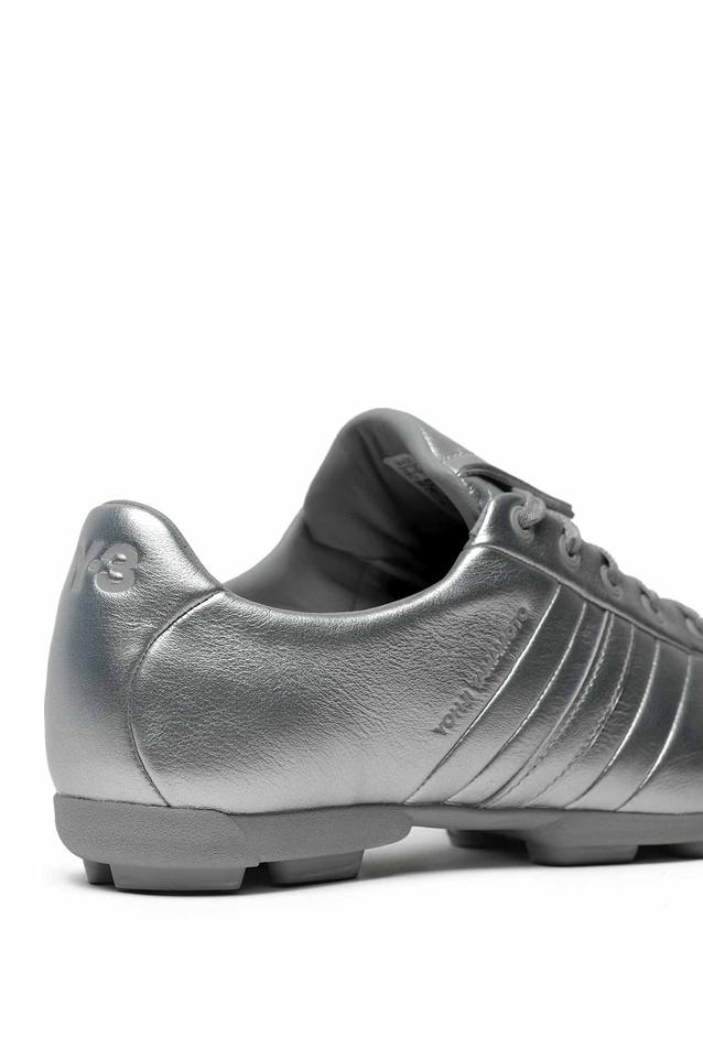 Y-3 Field Sneakers Silver Metallic - 4