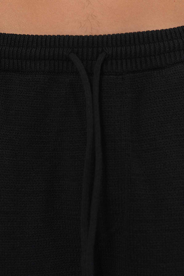 CRAIG GREEN Calças de malha com fita Preto - 4