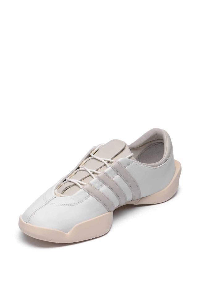 Y-3 Regu Leather Sneakers White - 2
