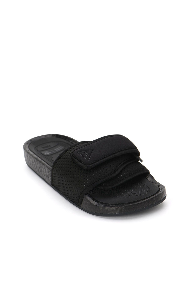 ADIDAS X PHARRELL WILLIAMS Black Boost Slides - 2