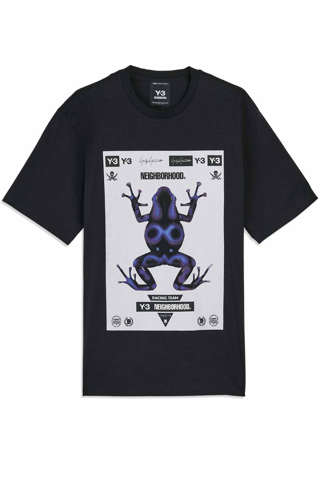 T-shirt gráfica Y-3-N Preto - 1