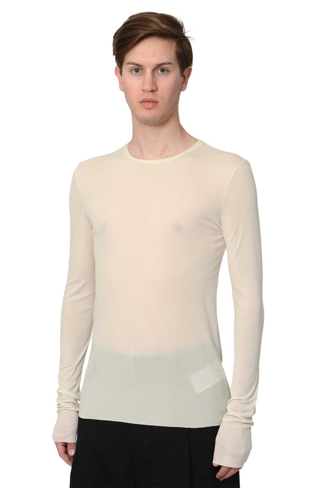 JIL SANDER Long-sleeved Top Natural - 1