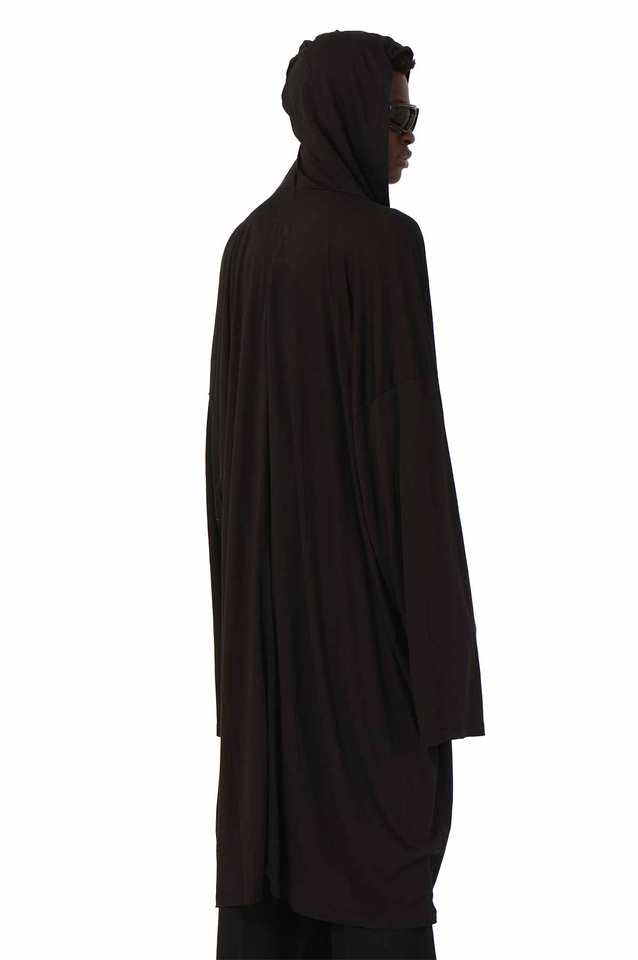 RICK OWENS Concordians Runway LS Kaftan Knee - 3